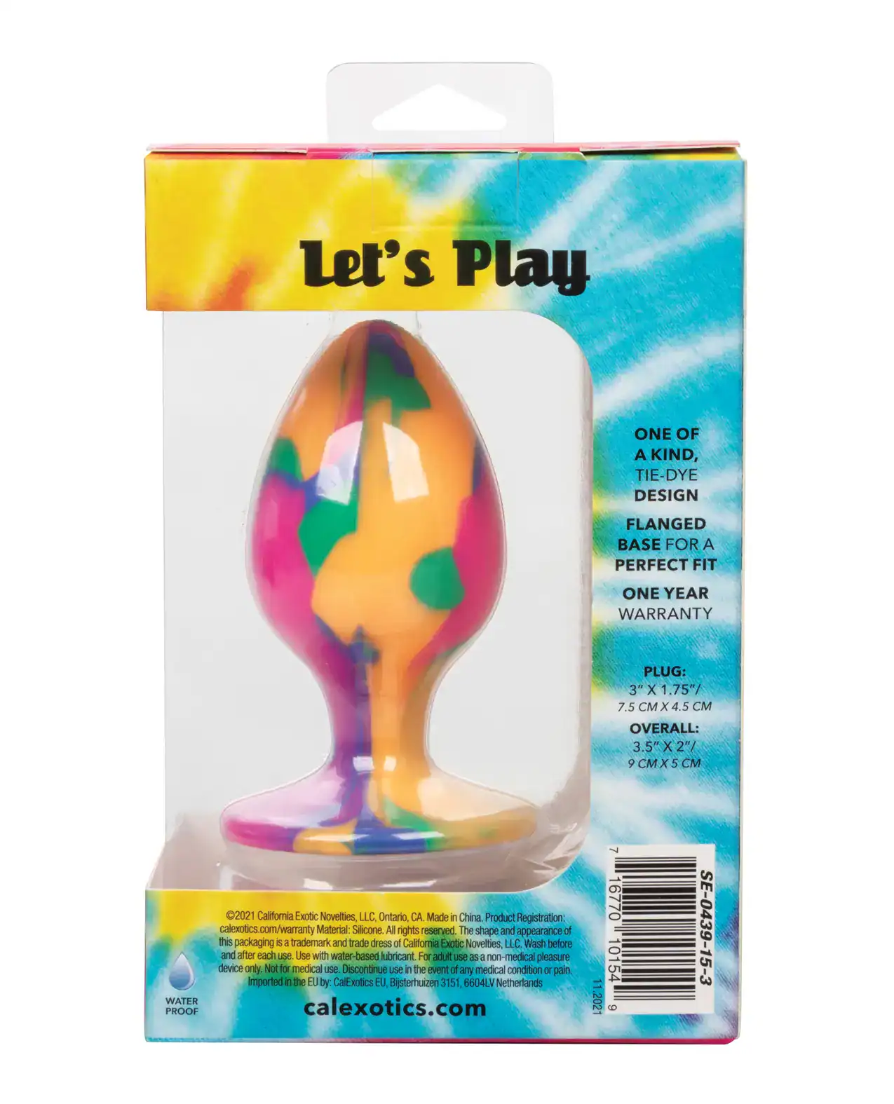 Cheeky Large Tie Dye Plug - Image 2