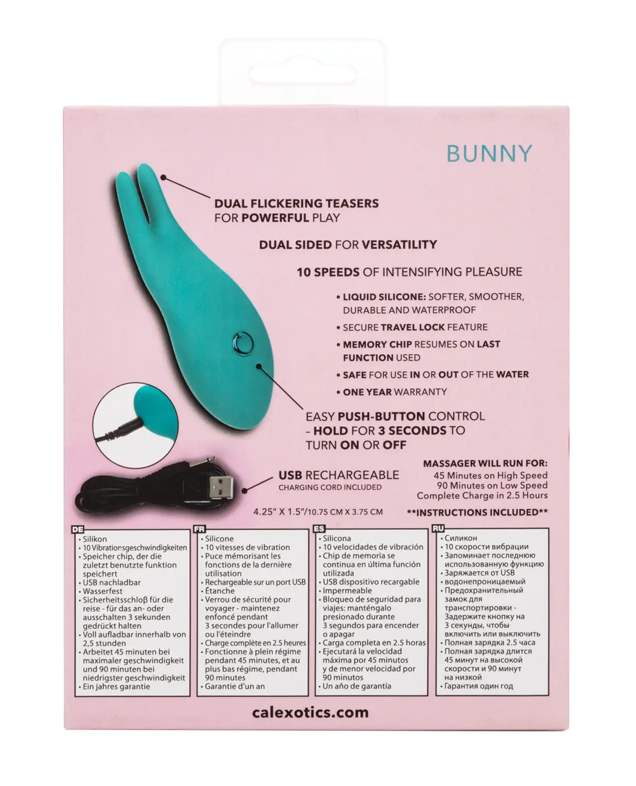 Pixies Bunny - Teal - Image 2