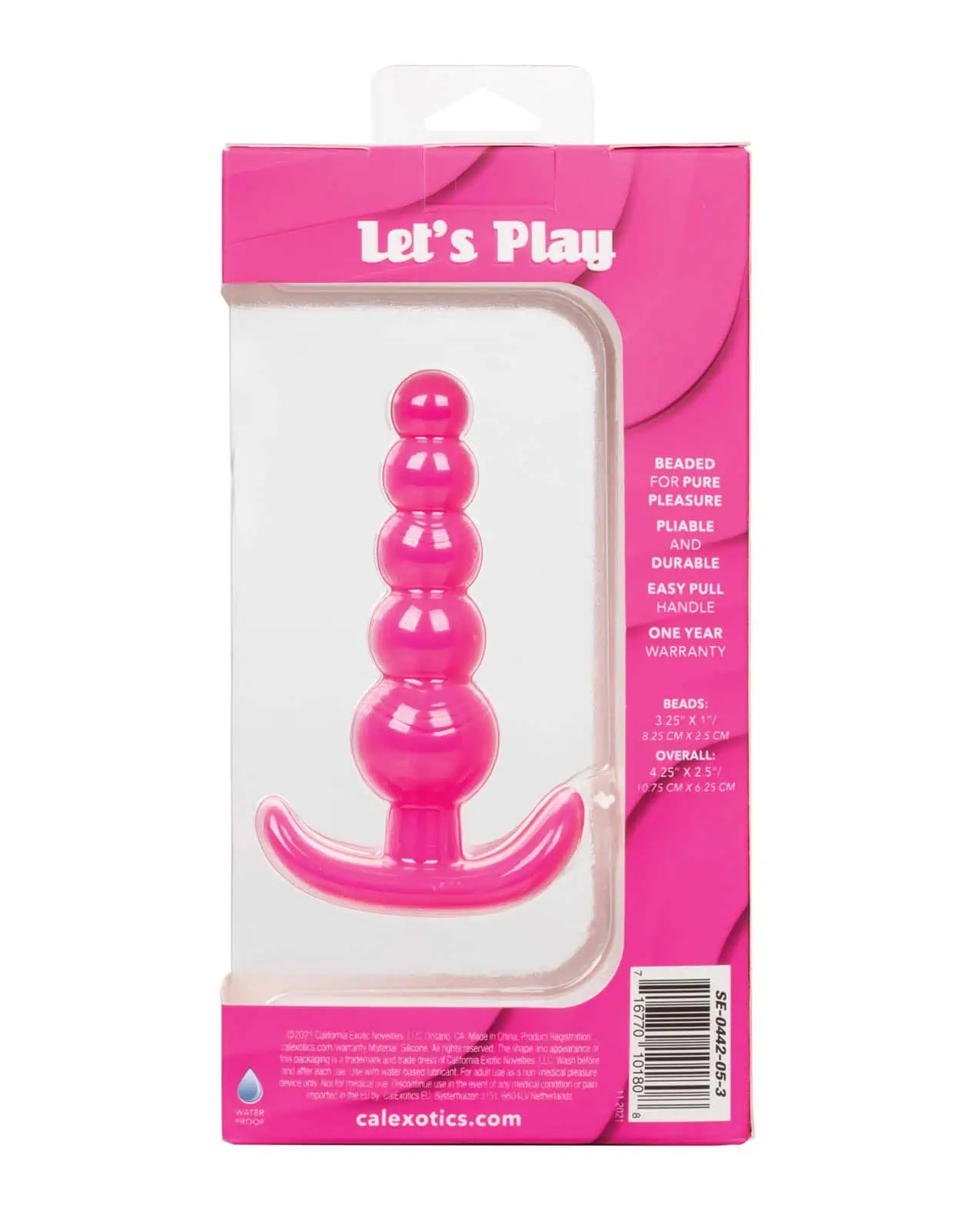 Cheeky X-5 Beads - Pink - Image 2