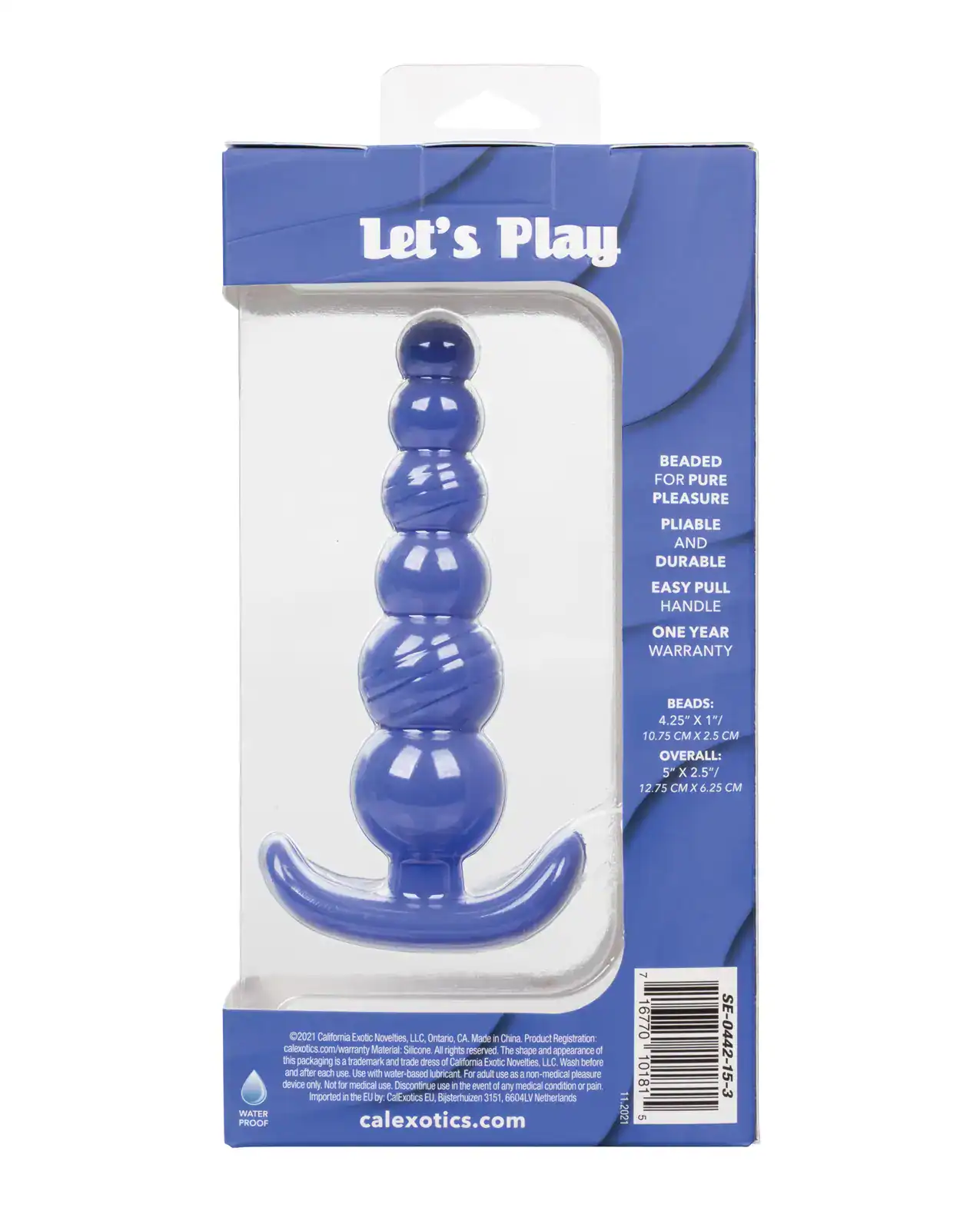 Cheeky X-6 Beads - Purple - Image 2