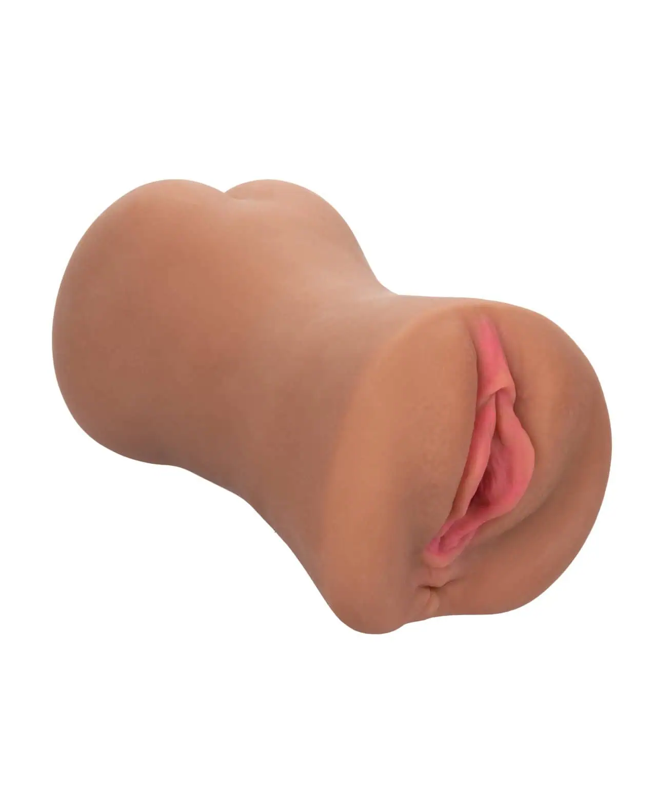 Stroke It Dual Entry Pussy & Ass - Brown - Image 3