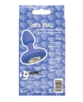 Cheeky Gems Small Rechargeable Vibrating Probe - Blue - Image 2