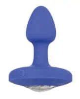 Cheeky Gems Small Rechargeable Vibrating Probe - Blue - Image 3