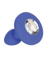 Cheeky Gems Small Rechargeable Vibrating Probe - Blue - Image 4