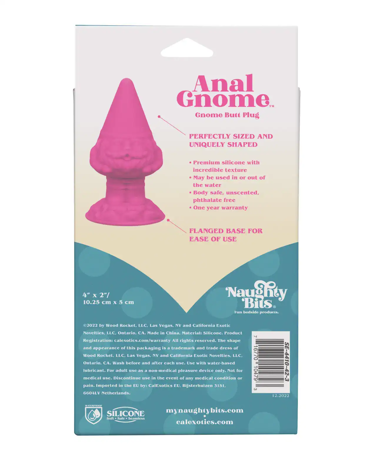 Naughty Bits Anal Gnome Gnome Butt Plug - Image 2