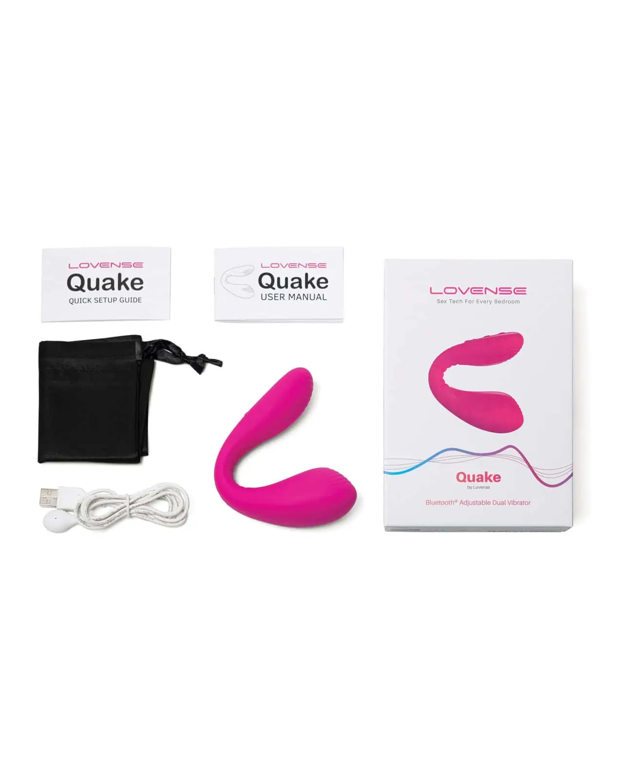 Lovense Quake Adjustable Dual Stimulator - Pink - Image 4