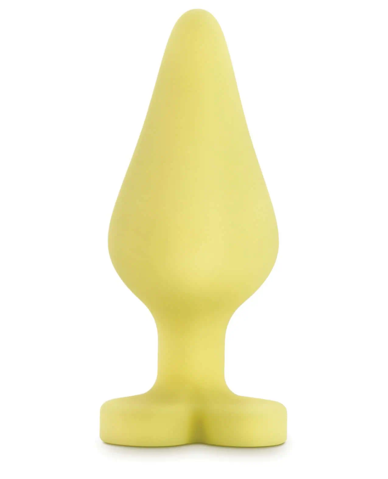 Blush Play with Me Naughty Candy Heart Spank Me Plug - Yellow - Image 4