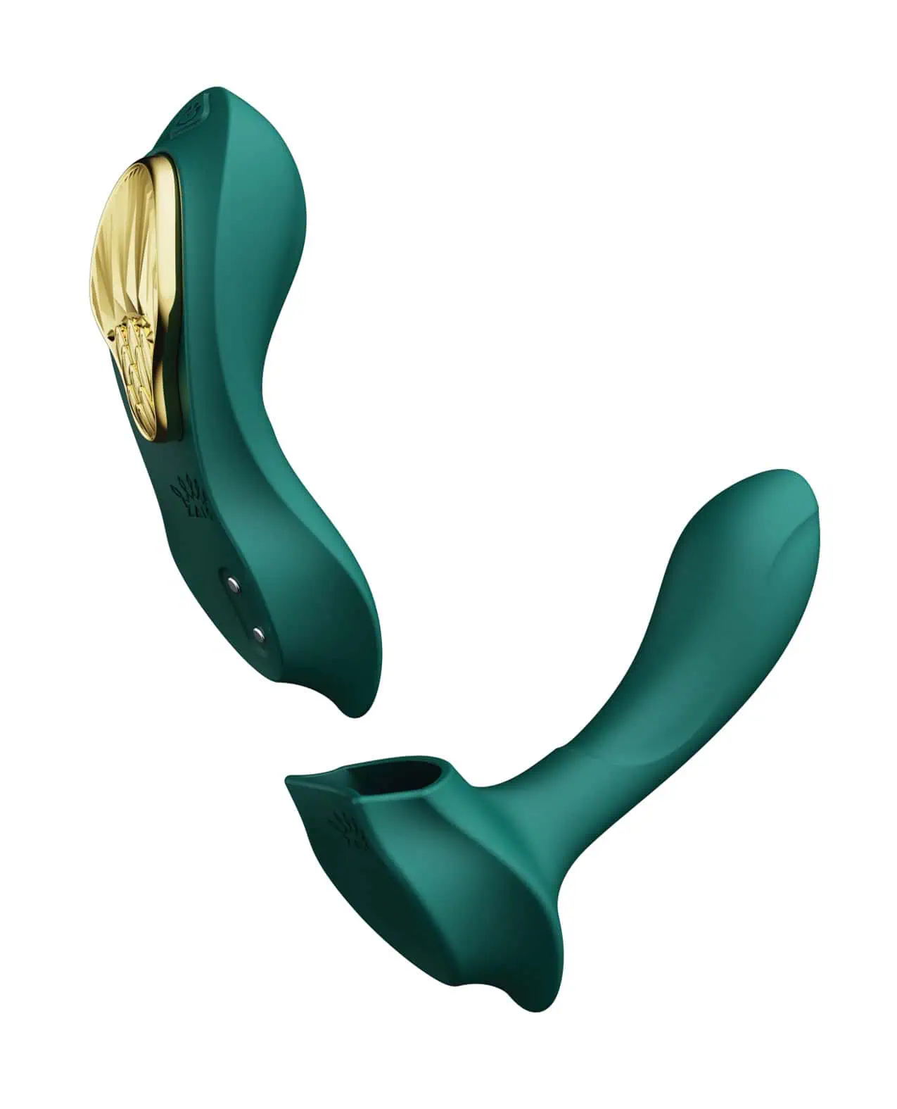 ZALO Aya Wearable Vibrator w/Remote - Turquoise Green - Image 3