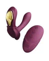 ZALO Aya Wearable Vibrator w/Remote - Velvet Purple - Image 1