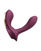 ZALO Aya Wearable Vibrator w/Remote - Velvet Purple - Image 2