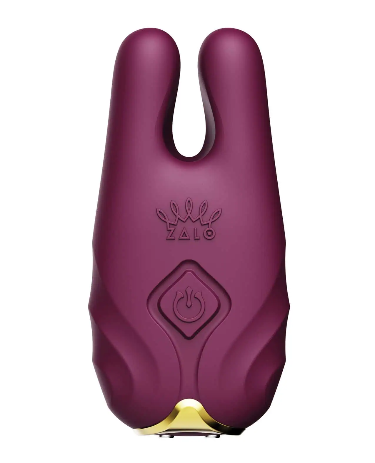 Zalo Nave Vibrating Nipple Clamps - Velvet Purple - Image 3