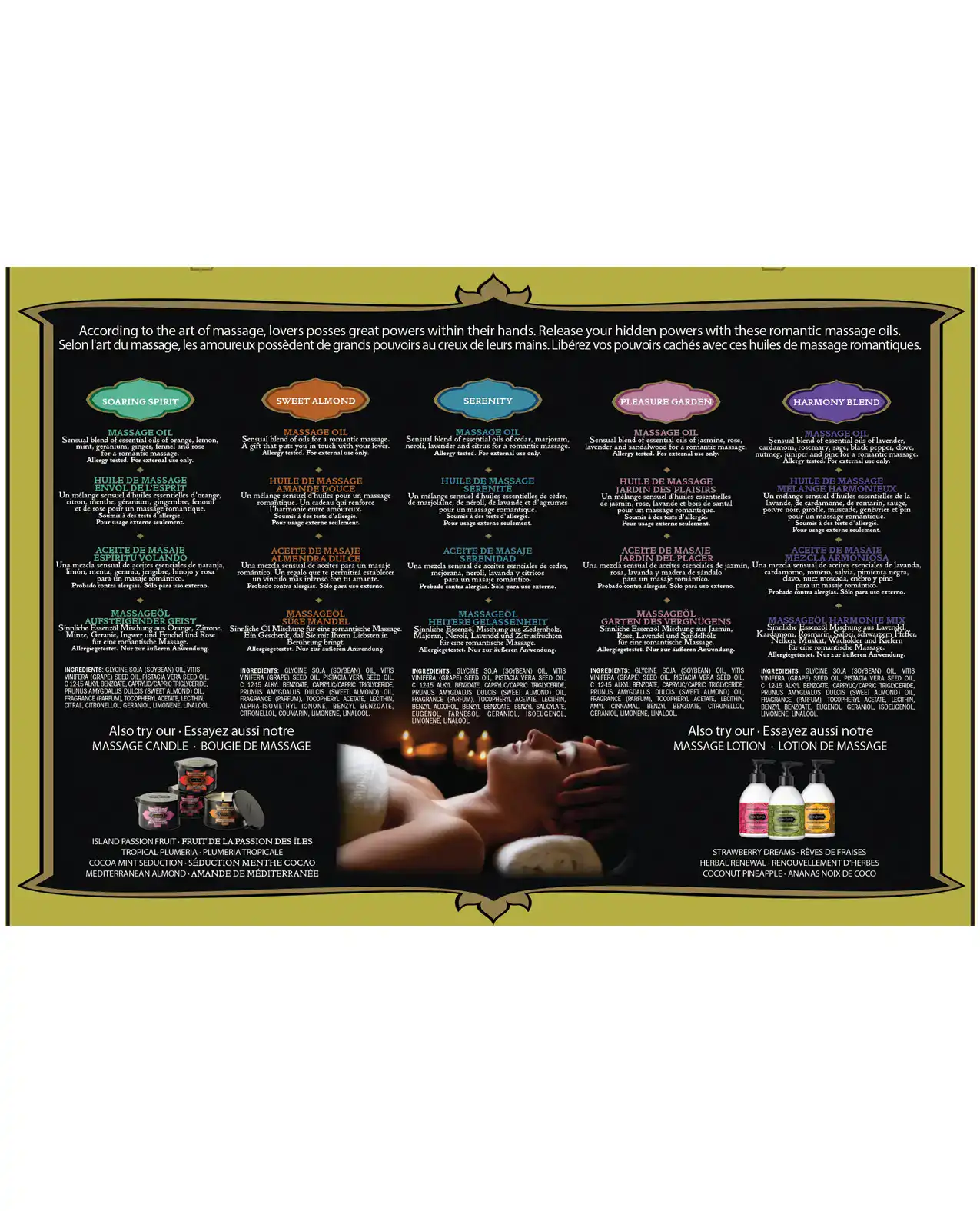 Kama Sutra Massage Tranquility Kit - Image 2