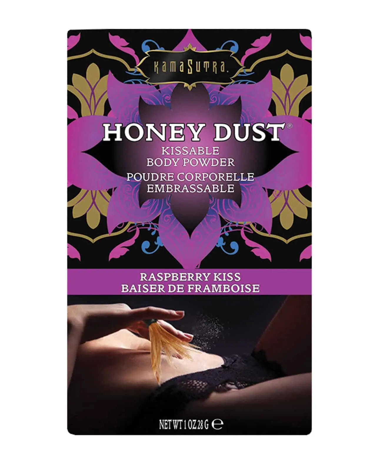 Kama Sutra Honey Dust - 1 oz Raspberry Kiss - Image 2