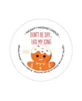 Kama Sutra Mini Massage Holiday Candle - 1.7 oz Lick My Icing - Image 1