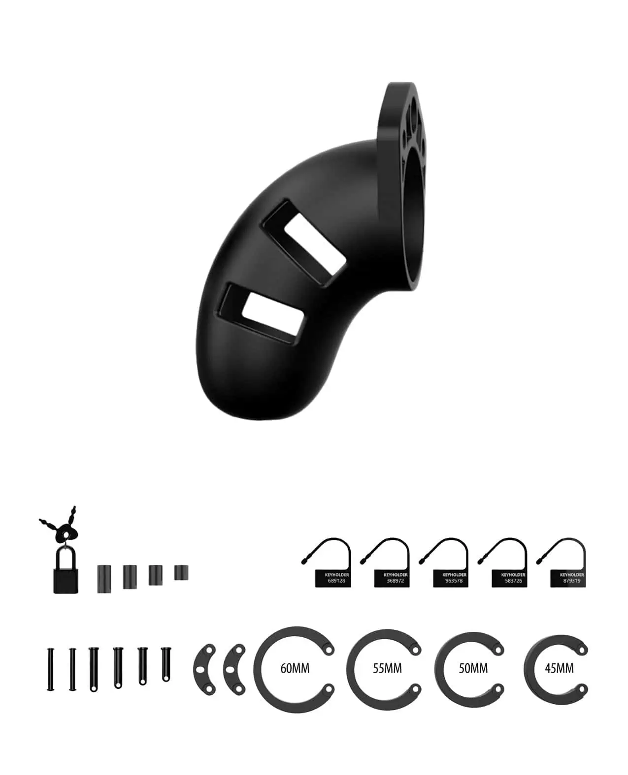 Shots Man Cage Chastity 3.5