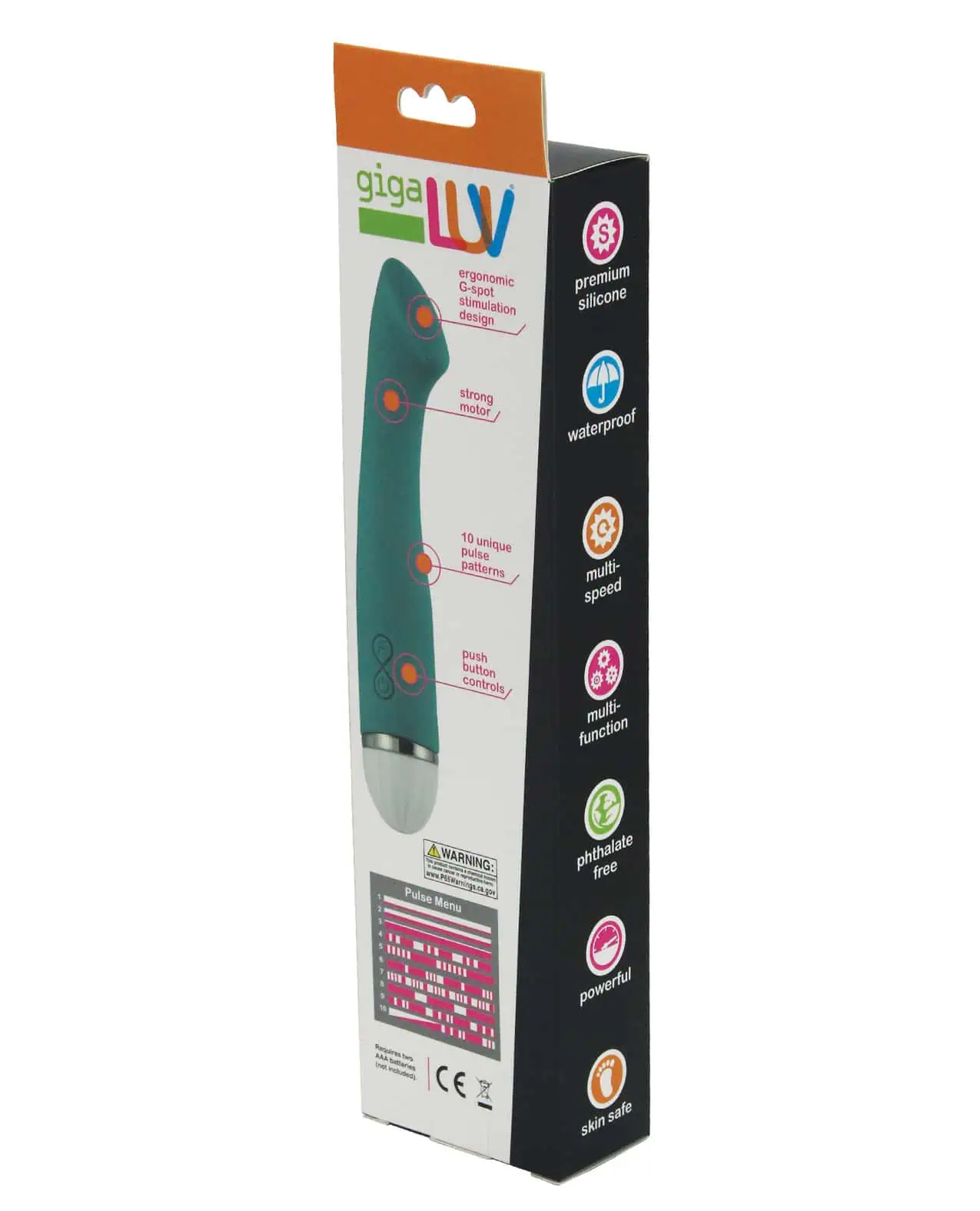 GigaLuv Bella's Curve G Spotter - Tiffany Blue - Image 3