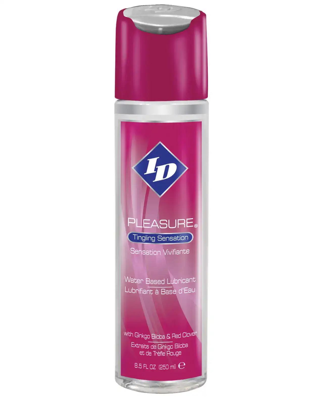 ID Pleasure Waterbased Tingling Lubricant - 8.5 oz Flip Cap Bottle - Image 2