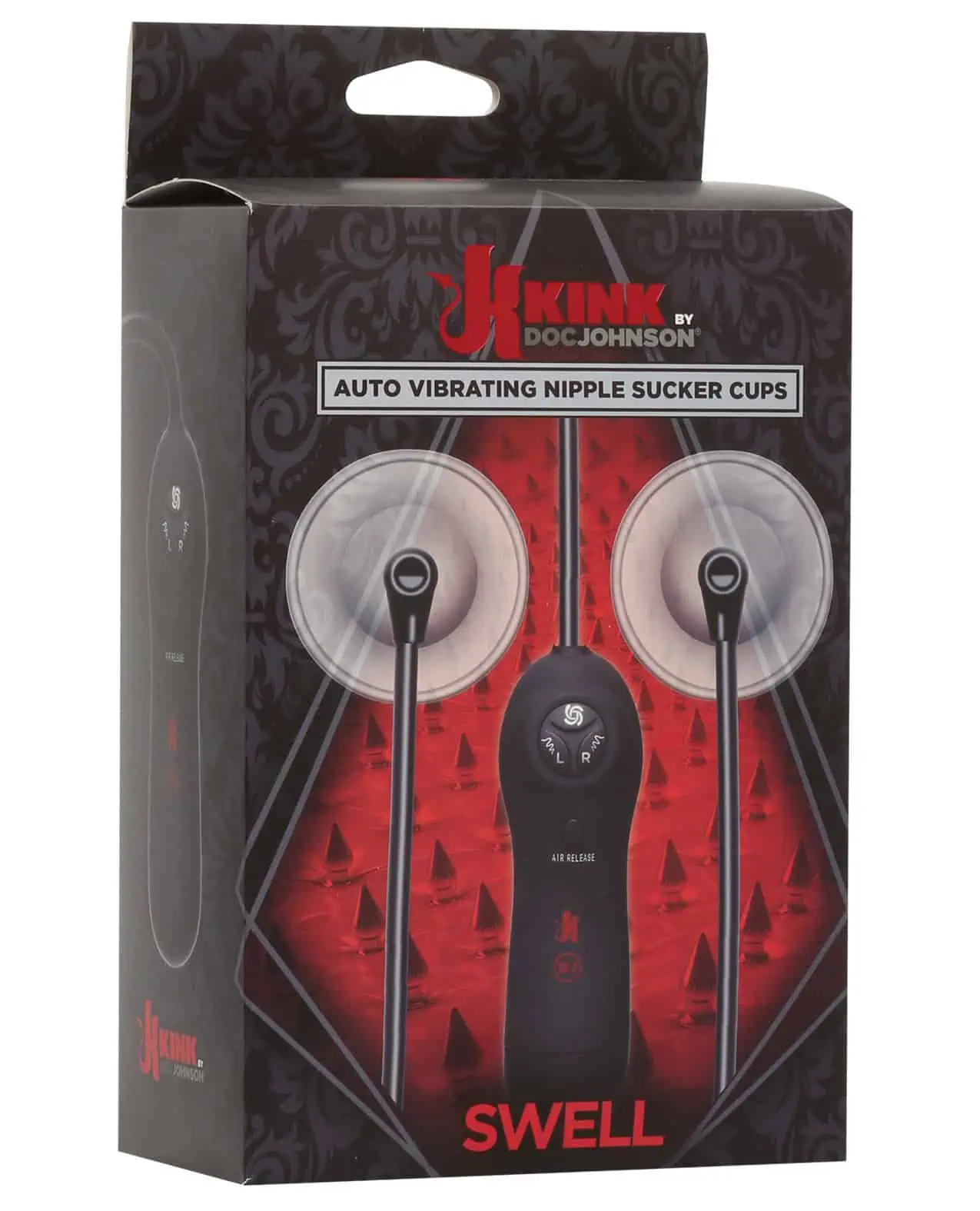 Kink Swell Auto Nipple Sucker Cups - Black - Featured Image