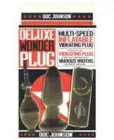 Deluxe Wonder Plug Inflatable Vibrating Butt Plug - Multi Speed - Image 1