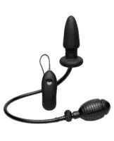 Deluxe Wonder Plug Inflatable Vibrating Butt Plug - Multi Speed - Image 2