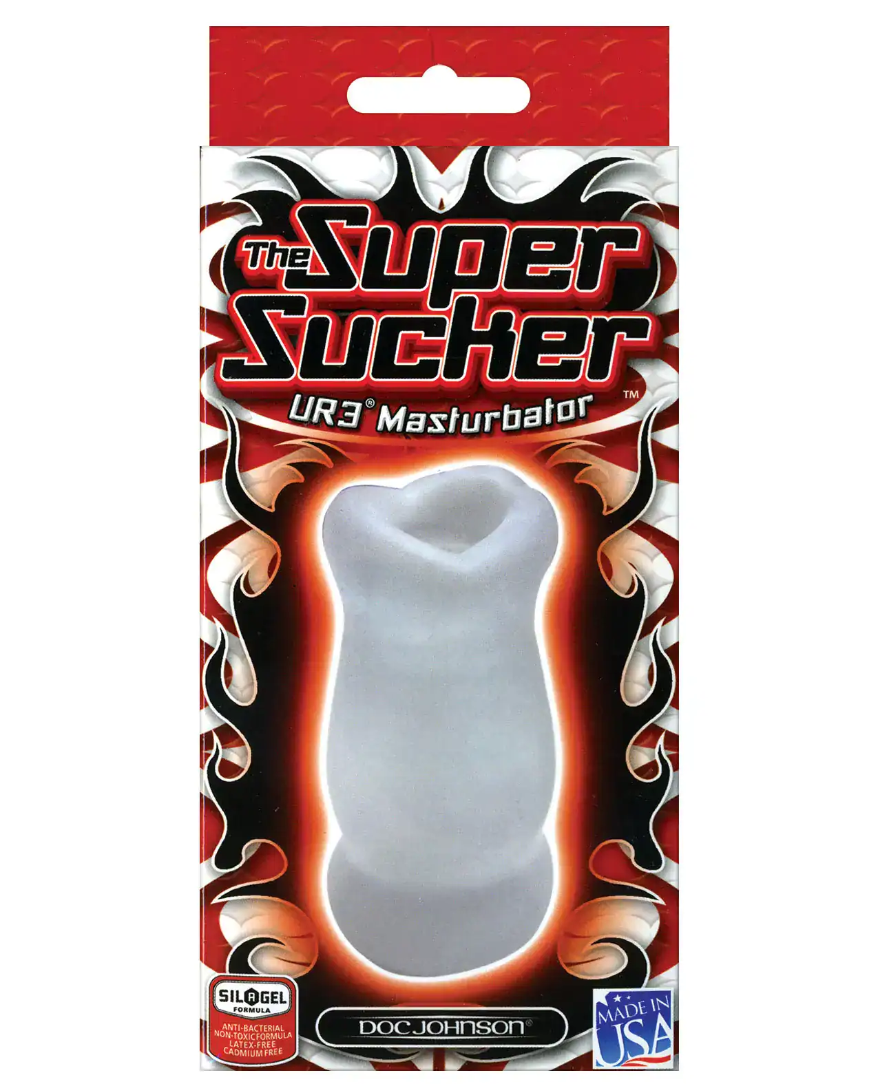 Ultraskyn Super Sucker Masturbator - Clear - Image 3