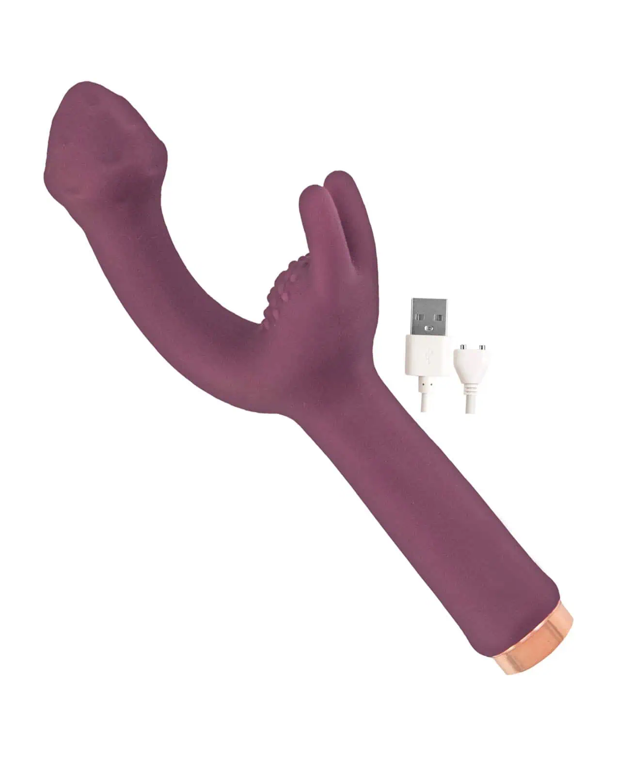 Mystique Vibrating G Spot Massager - Eggplant - Image 4