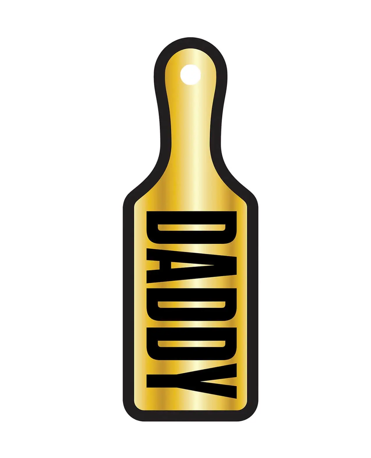 Wood Rocket Daddy Paddle Air Freshener - Peach - Image 3