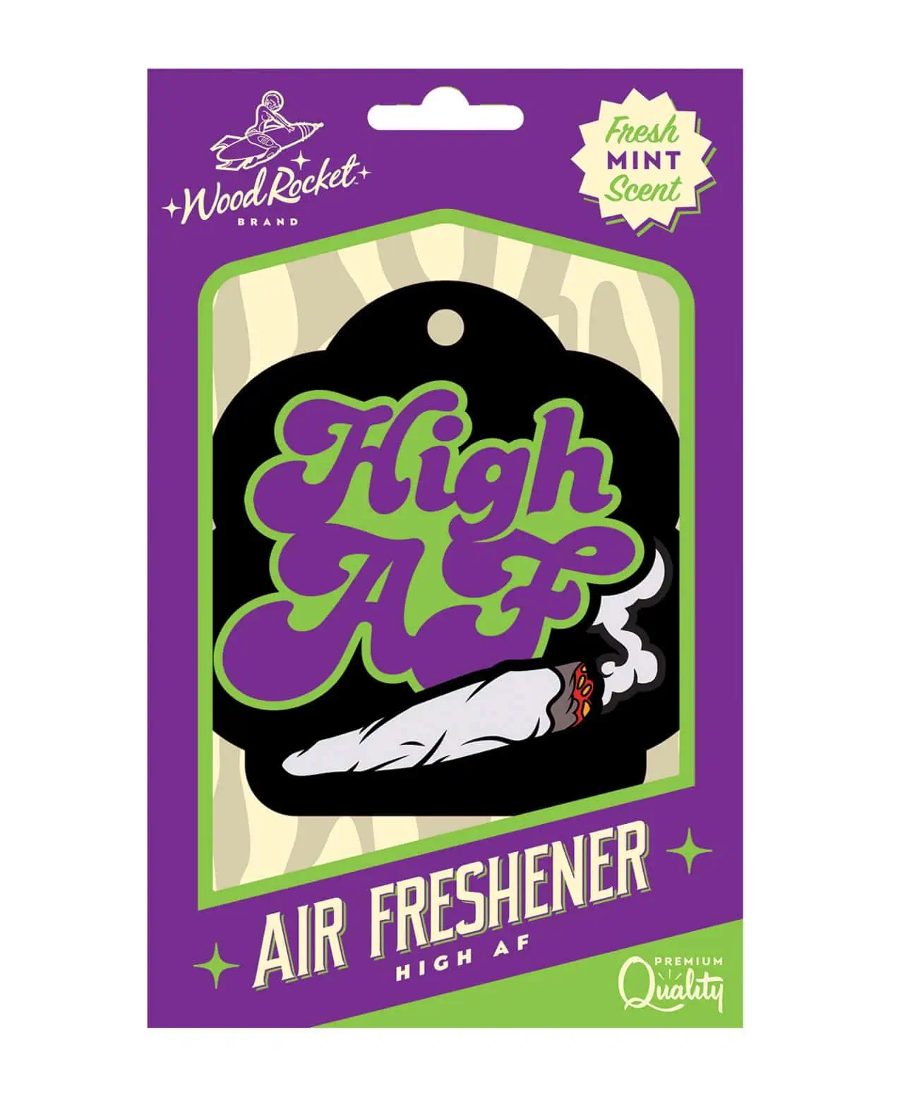 Wood Rocket High AF Air Freshener - Mint - Featured Image