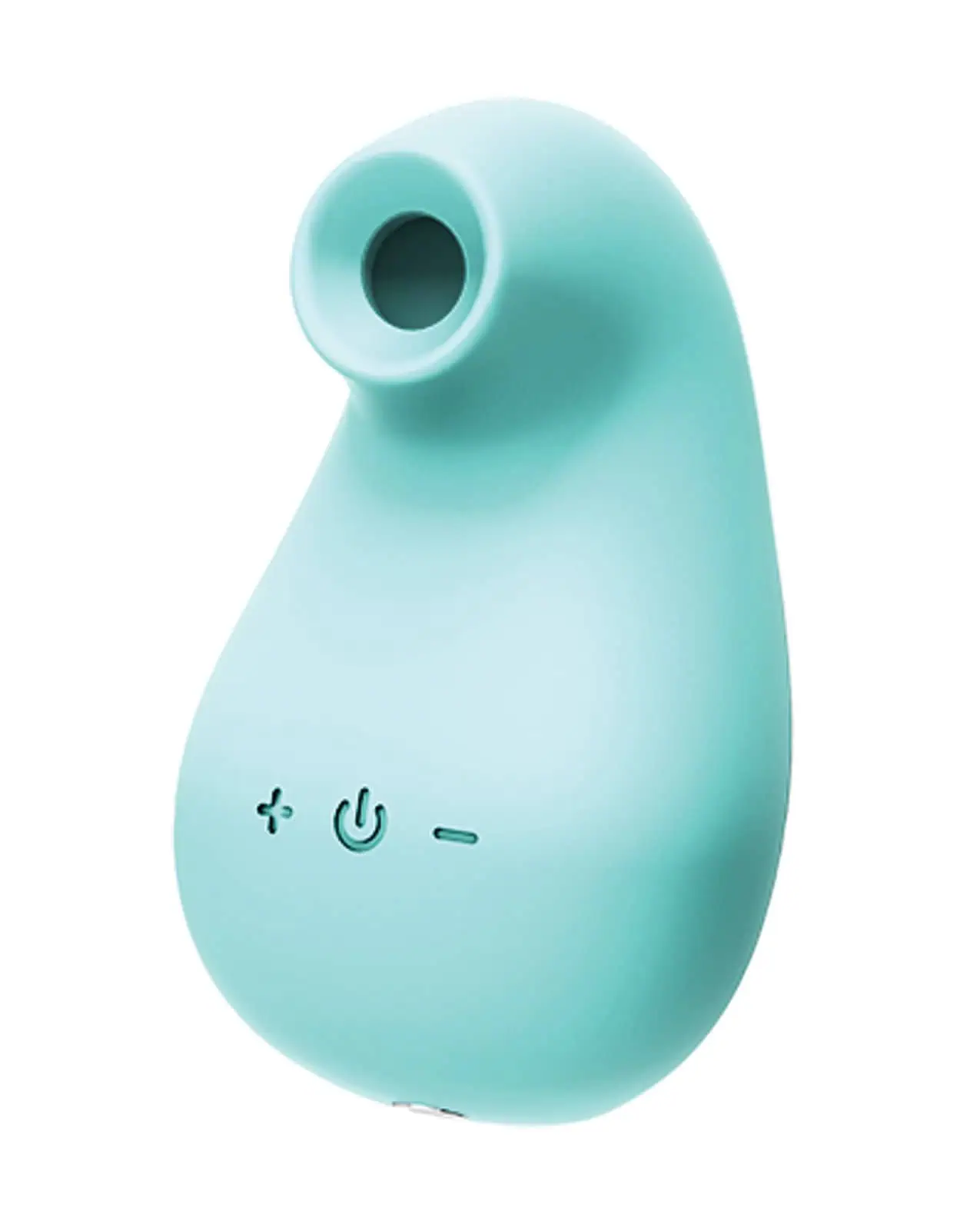 VeDO Suki Rechargeable Vibrating Sucker - Tease Me Turqouise - Image 3