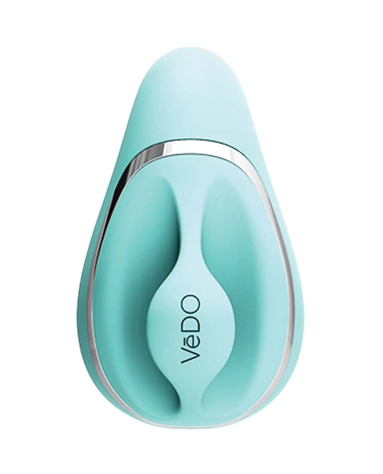 VeDO Suki Rechargeable Vibrating Sucker - Tease Me Turqouise - Image 4