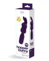 VeDO Hopper Bunny Rechargeable Mini Wand - Purple - Image 1