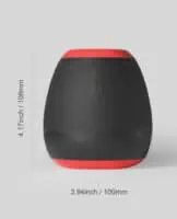 Ninja Open-Ended Vibrating Stroker Male Masturbator - Black - Image 4
