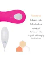 Orgazmic Wearable Clit Panty Vibrator - Pink - Image 2