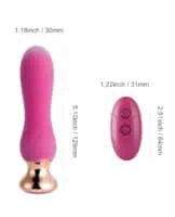 Pink Holic Curved Remote Vibrating Anal Plug - Image 4
