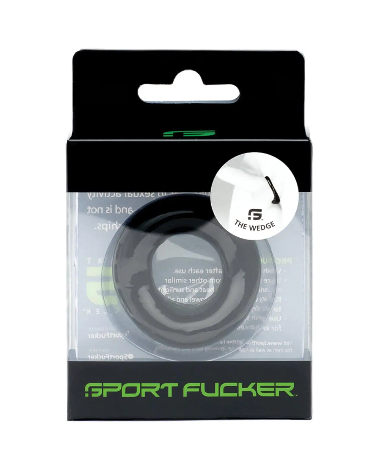 Sport Fucker Silicone The Wedge - Black - Image 2