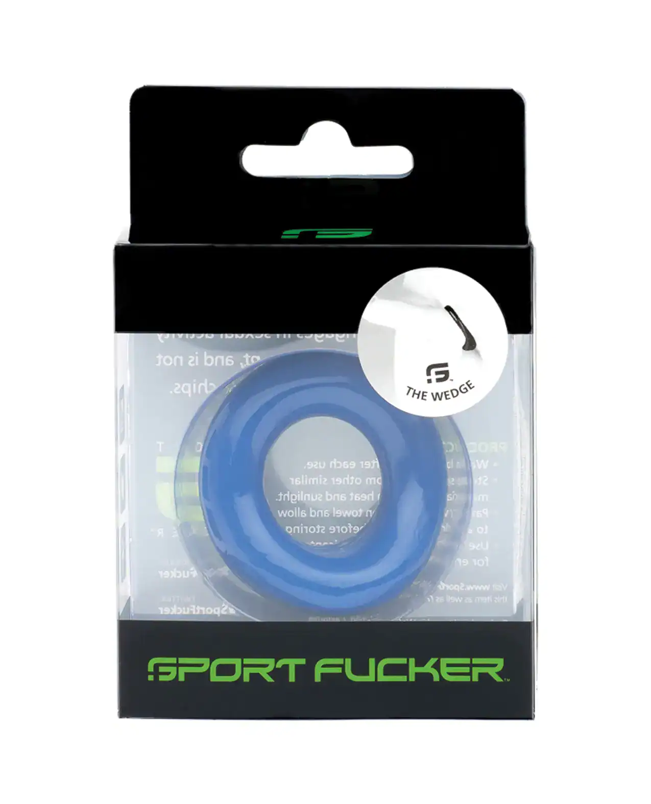 Sport Fucker Silicone The Wedge - Blue - Image 2