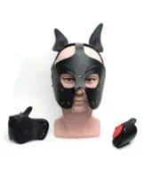 Playful Pup Hood - O/S Black - Image 4