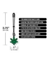 Stoner Vibes Glow In the Dark Adjustable Tweezer Nipple Clamps - Image 4