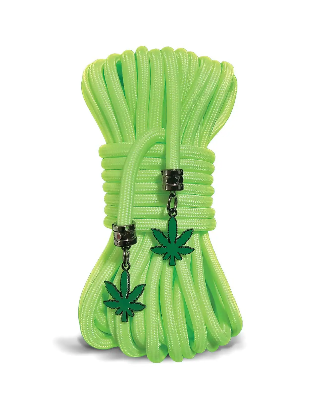 Stoner Vibes Glow in the Dark Rope - Green - Image 2