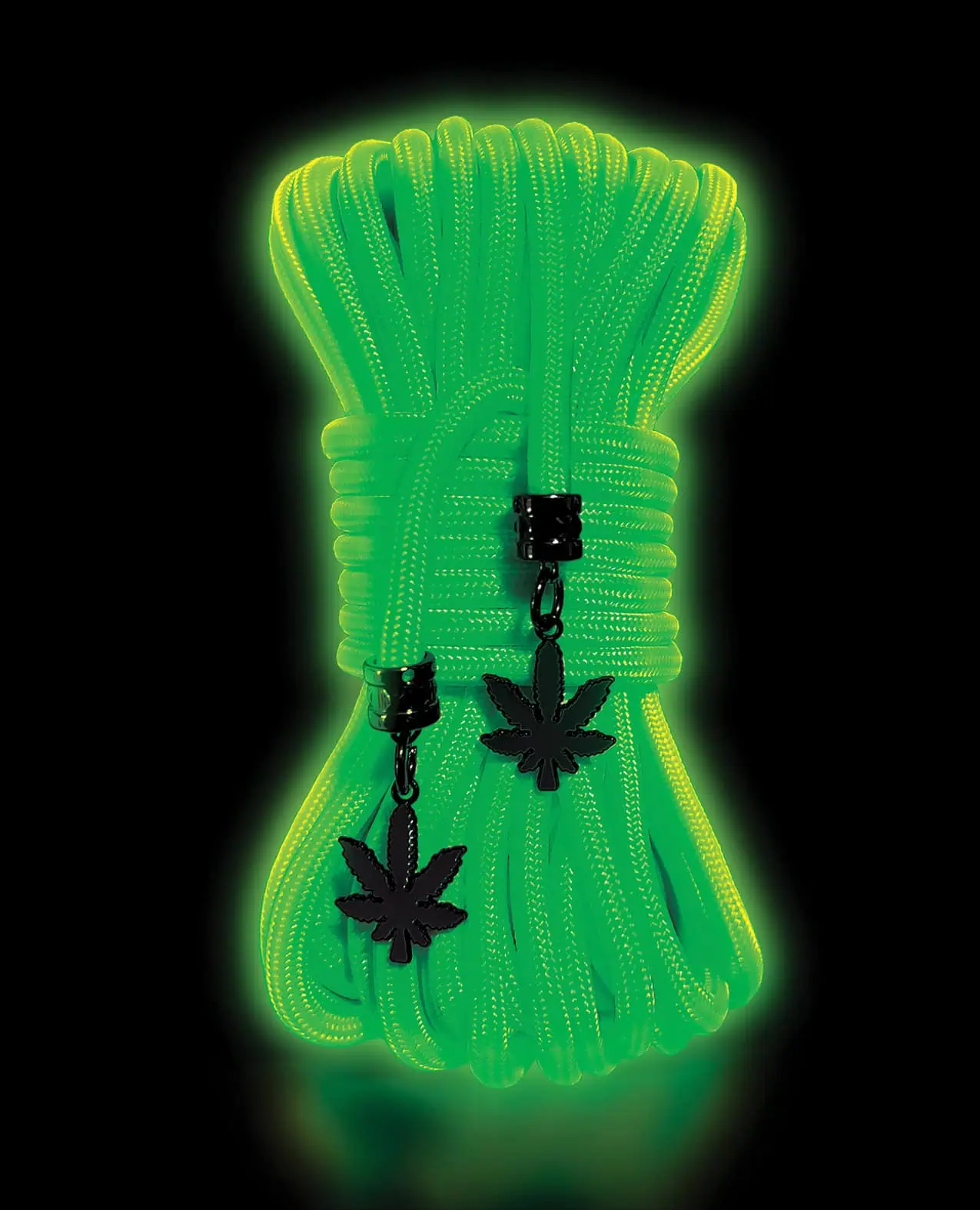 Stoner Vibes Glow in the Dark Rope - Green - Image 3