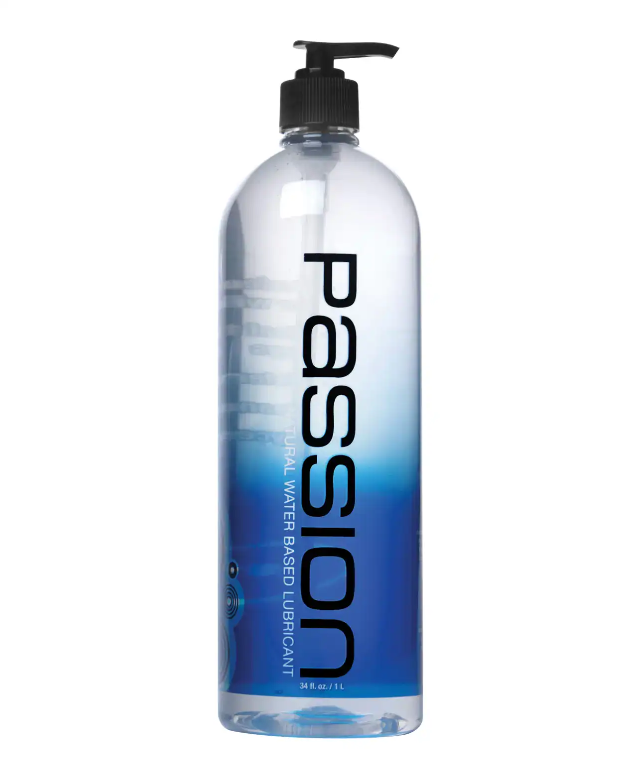 Passion Natural Water Based Lubricant 34 Ounce Pump - Image 2