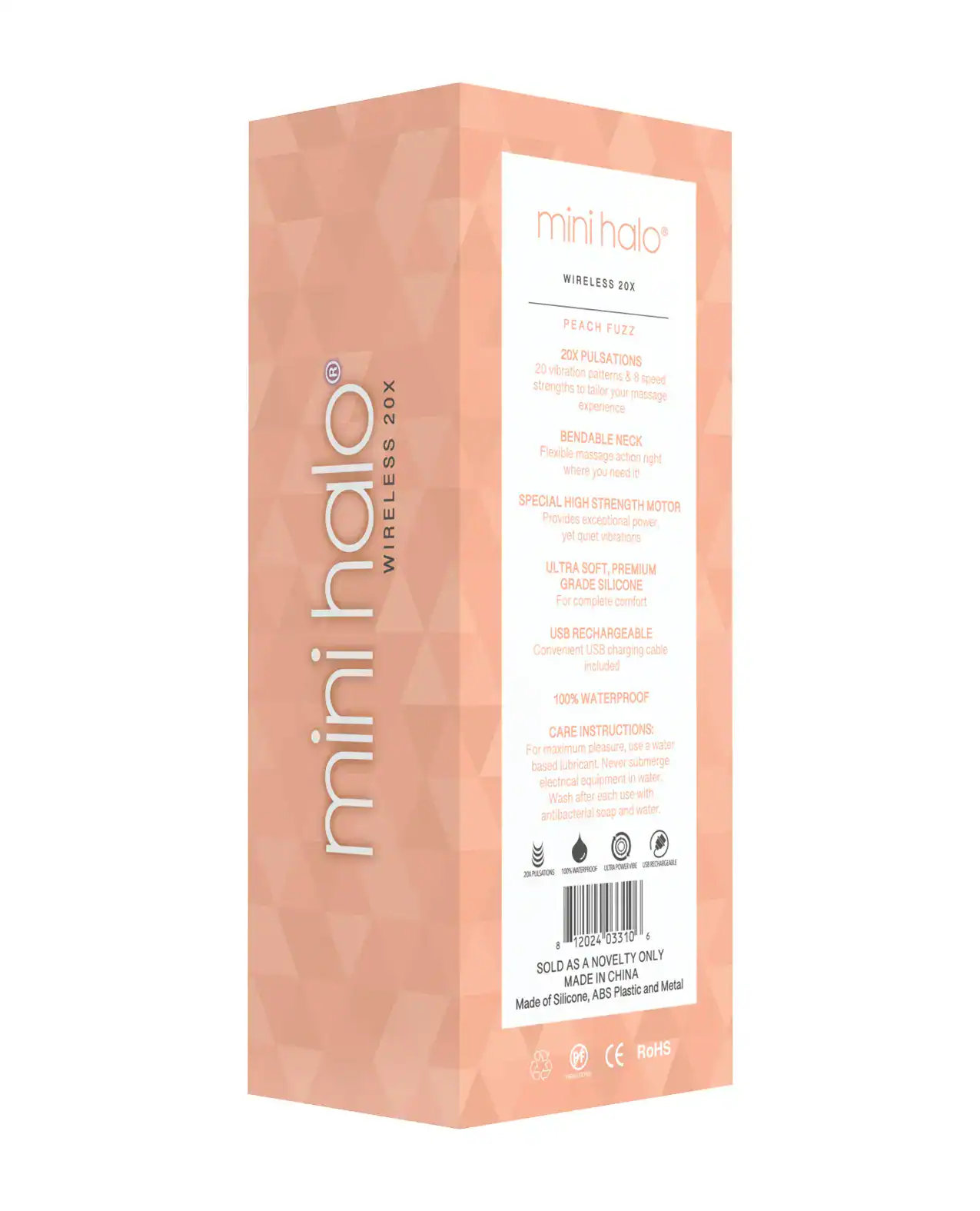 Mini Halo Wireless 20x Wand - Peach Fuzz - Image 2