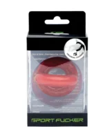 Sport Fucker Original Cockring - Red - Image 2