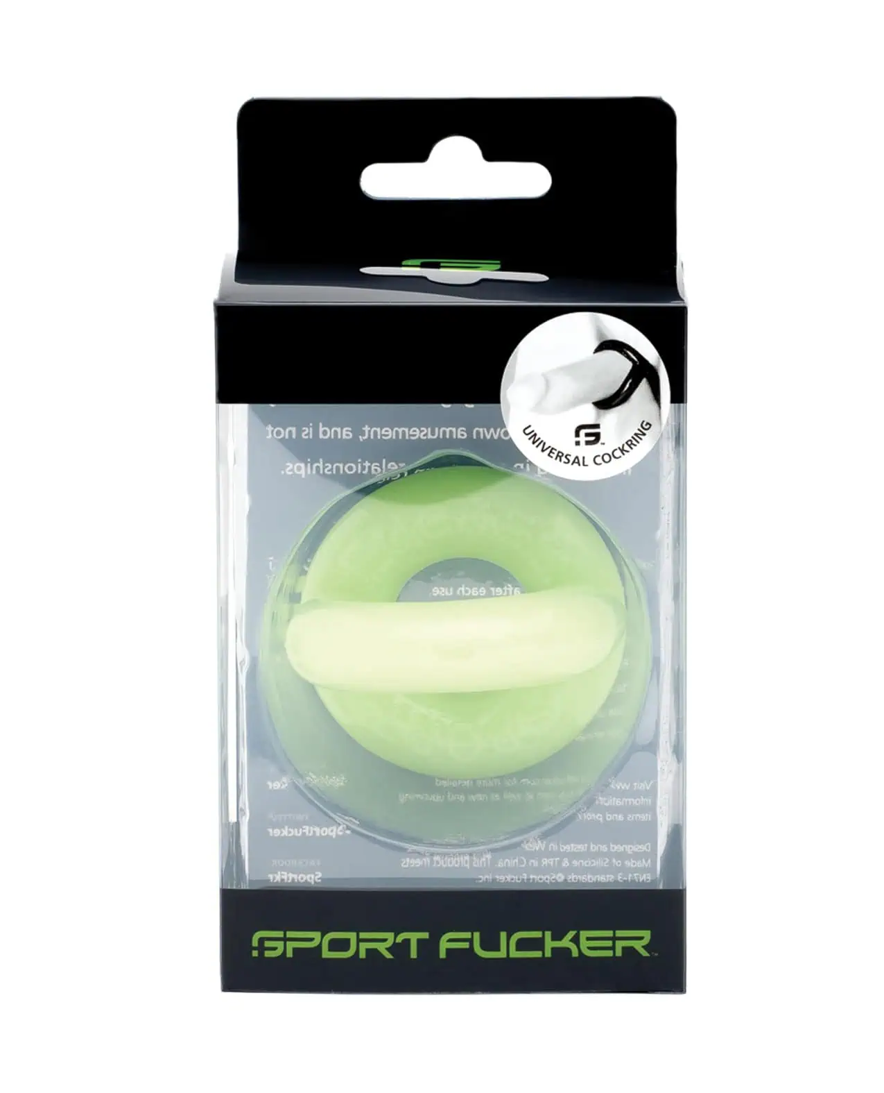 Sport Fucker Original Cockring - Glow - Image 2