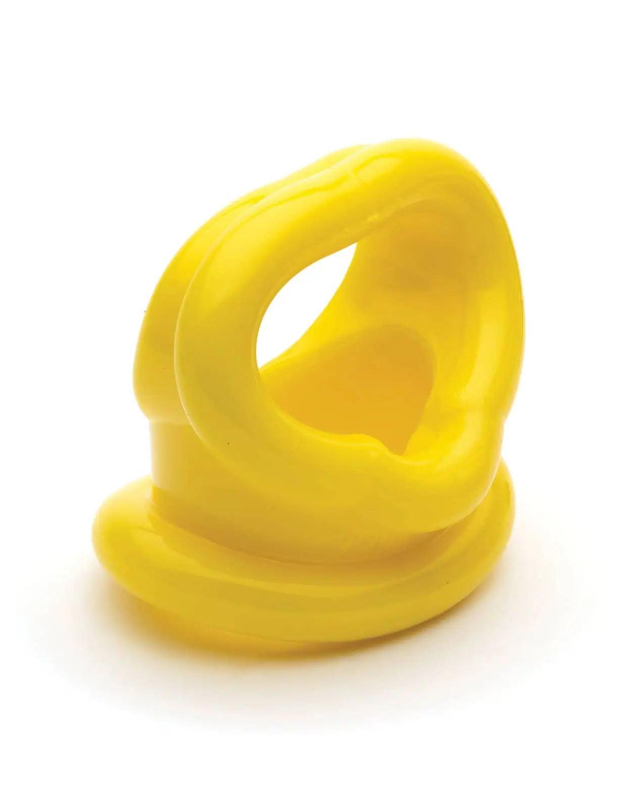 Sport Fucker Cock Harness - Yellow - Image 3