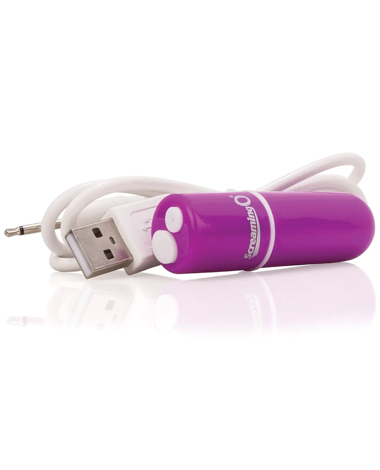 Screaming O Charged Vooom Rechargeable Bullet Vibe - Purple - Image 2