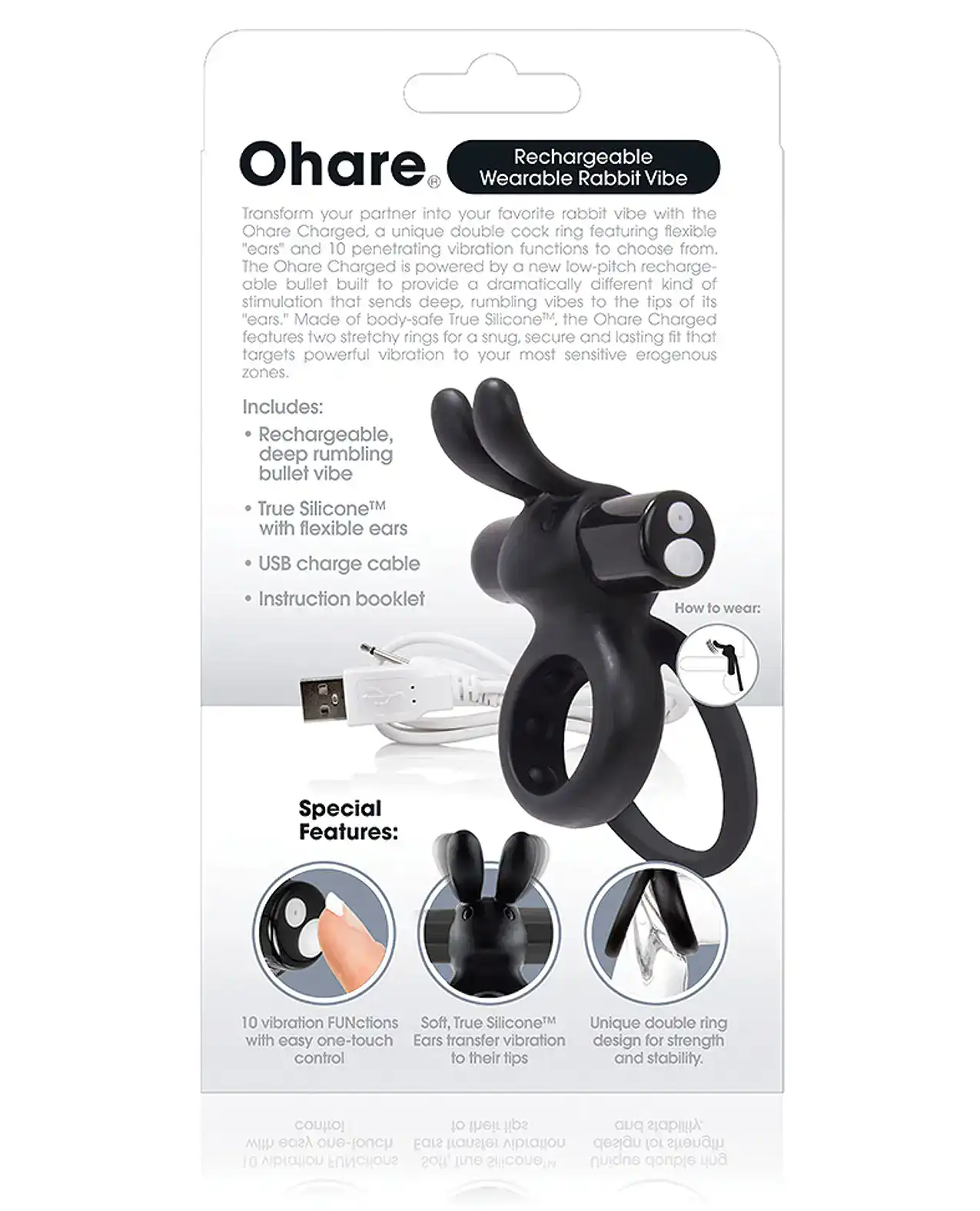 Screaming O Charged Ohare Vooom Mini Vibe - Black - Image 6