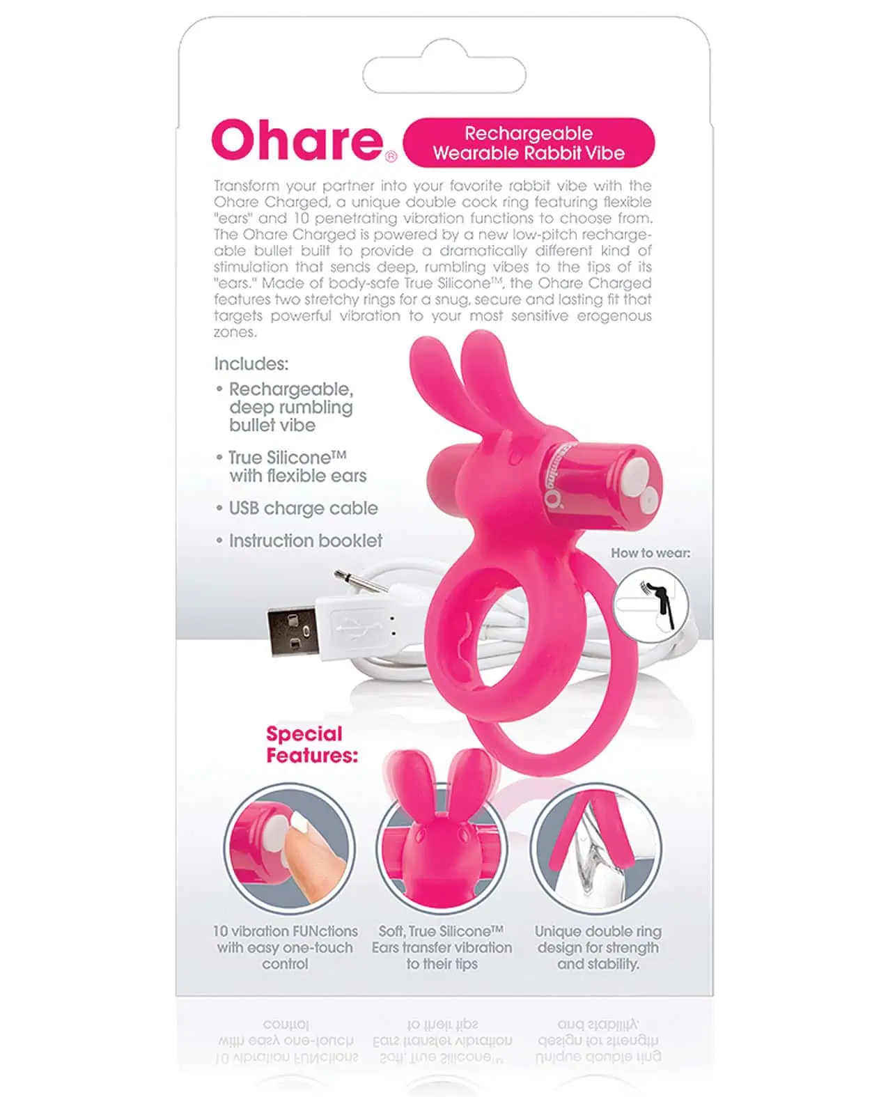 Screaming O Charged Ohare Vooom Mini Vibe - Pink - Image 6