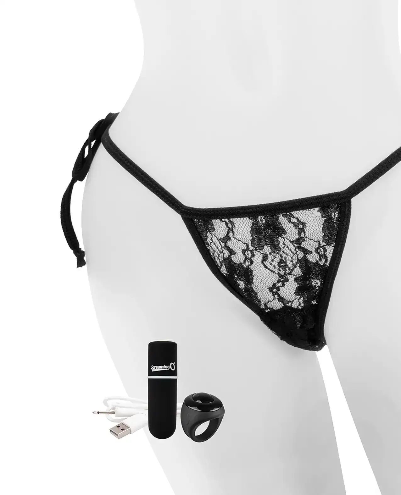 Screaming O My Secret Charged Remote Control Panty - Black - Image 6