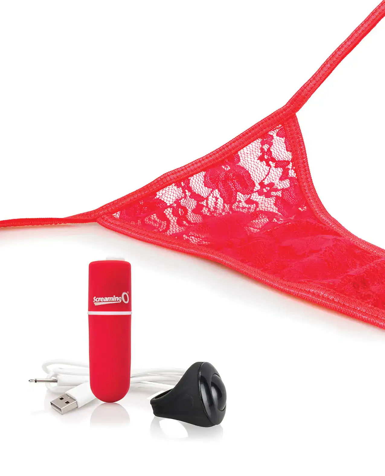 Screaming O My Secret Charged Remote Control Panty - Red - Image 4